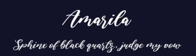 Amarila by Balpirick Studio — Script Handwritten Font — thumbnail 2