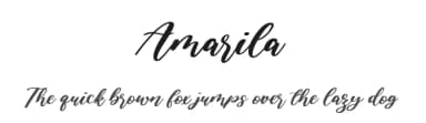 Amarila by Balpirick Studio — Script Handwritten Font — thumbnail 1