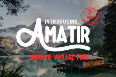 Amatir Font by Arendxstudio — Script Handwritten Font — thumbnail 1