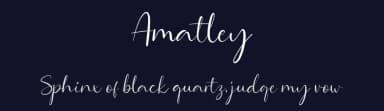 Amatley by Paily Studio — Script Handwritten Font — thumbnail 2