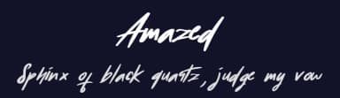 Amazed by Jadatype — Script Handwritten Font — thumbnail 2
