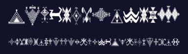 Amazigh Motifs by Yugurten Amazigh — Dingbats Font — thumbnail 2