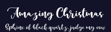 Amazing Christmas by Andrimada Creative — Script Handwritten Font — thumbnail 2