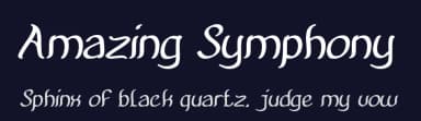 Amazing Symphony by weknow — Script Handwritten Font — thumbnail 2