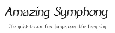Amazing Symphony by weknow — Script Handwritten Font — thumbnail 1