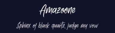 Amazoone by DumadiStyle — Script Handwritten Font — thumbnail 2