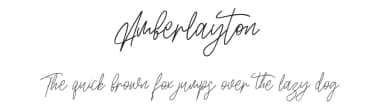 Amberlayton by Maulana Creative — Script Handwritten Font — thumbnail 1