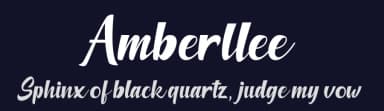 Amberllee by Sungi Creative — Script Handwritten Font — thumbnail 2