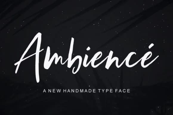 Ambience Font by Bal Studio — Script Handwritten Font
