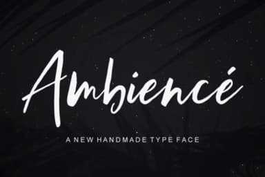 Ambience Font by Bal Studio — Script Handwritten Font — thumbnail 1