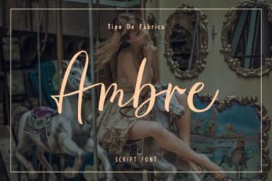 Ambre Script Font by Giant Design — Script Handwritten Font — thumbnail 1