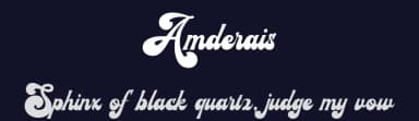 Amderais by Sealoung — Script Handwritten Font — thumbnail 2