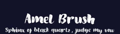 Amel Brush by Debut Studio — Script Handwritten Font — thumbnail 2