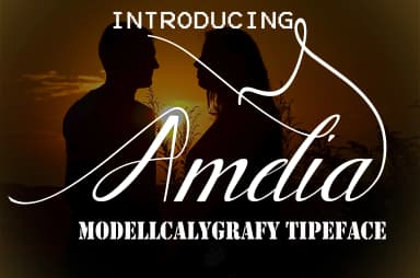 Amelia Font by Imun Studio — Script Handwritten Font — thumbnail 1