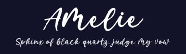 Amelie by Graphix Line Studio — Script Handwritten Font — thumbnail 2