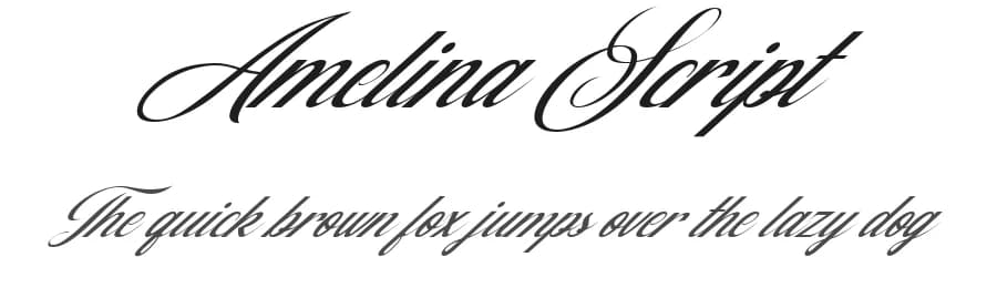 Amelina Script by Hendi Kusuma — Script Handwritten Font