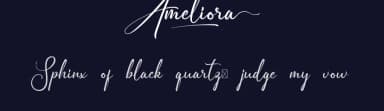 Ameliora by VinType — Script Handwritten Font — thumbnail 2