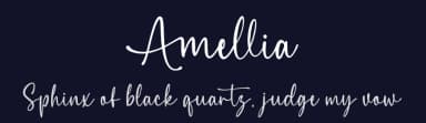 Amellia by Revo Farisky — Script Handwritten Font — thumbnail 2