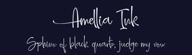 Amellia Ink by HansCo — Script Handwritten Font — thumbnail 2