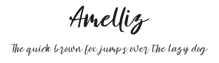 Amelliz by StringLabs Creative Studio — Script Handwritten Font