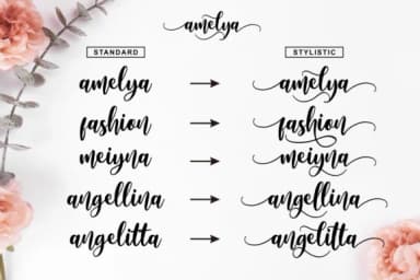 Amelya Font by R. Studio — Script Handwritten Font — thumbnail 2
