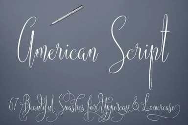 American Script Font by Royaltype — Script Handwritten Font — thumbnail 1