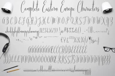 American Script Font by Royaltype — Script Handwritten Font — thumbnail 9