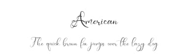 American by Erik Studio — Script Handwritten Font — thumbnail 1