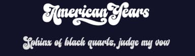 American Years by Måns Grebäck — Script Handwritten Font — thumbnail 2