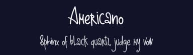 Americano by Creative Zone — Script Handwritten Font — thumbnail 2