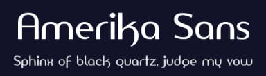 Amerika Sans by Apostrophic Labs — Sans Serif Font — thumbnail 2