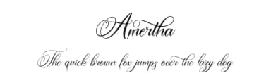 Amertha by ToniStudio — Script Handwritten Font — thumbnail 1