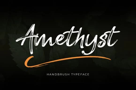 Amethyst Font by lyanatha — Script Handwritten Font