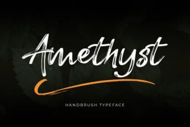 Amethyst Font by lyanatha — Script Handwritten Font — thumbnail 1