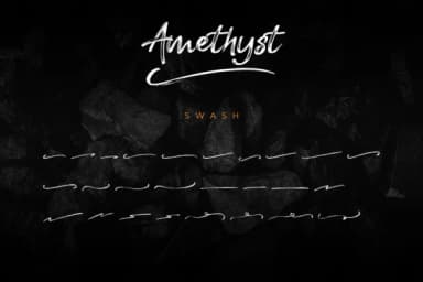 Amethyst Font by lyanatha — Script Handwritten Font — thumbnail 8