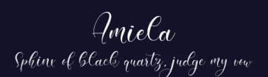 Amiela by Asd Studio — Script Handwritten Font — thumbnail 2