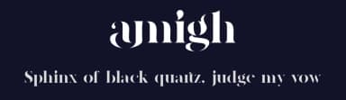 Amigh by 177Studio — Sans Serif Font — thumbnail 2