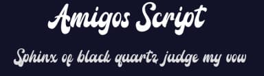 Amigos Script by StringLabs Creative Studio — Script Handwritten Font — thumbnail 2