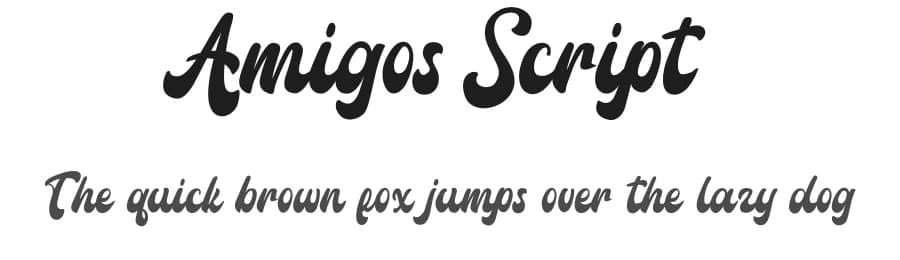 Amigos Script by StringLabs Creative Studio — Script Handwritten Font