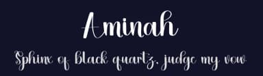 Aminah by Inermedia Studio — Dingbats Font — thumbnail 2