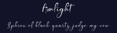 Amlight by Studiorazi — Script Handwritten Font — thumbnail 2