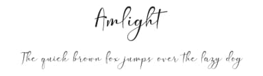 Amlight by Studiorazi — Script Handwritten Font — thumbnail 1