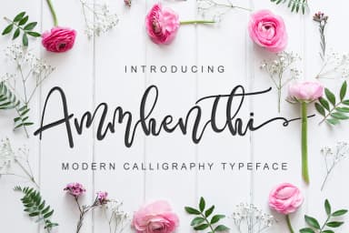 Ammenthi Font by Pineungtype & Missinklab — Script Handwritten Font — thumbnail 1