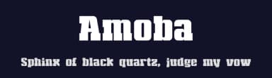 Amoba by Linecreative — Serif Font — thumbnail 2