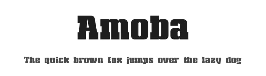 Amoba by Linecreative — Serif Font