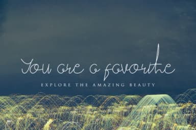 Amoera Signature Font by hidayart94 — Script Handwritten Font — thumbnail 2