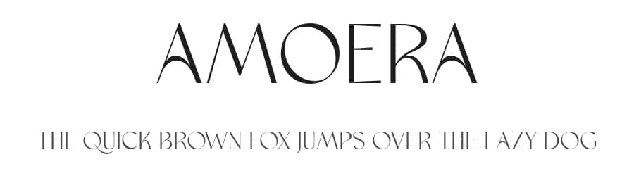 Amoera by VampStudio — Sans Serif Font