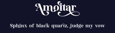 Amoitar by 177Studio — Serif Font — thumbnail 2