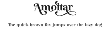Amoitar by 177Studio — Serif Font — thumbnail 1