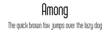 Among by Din Studio — Sans Serif Font — thumbnail 1